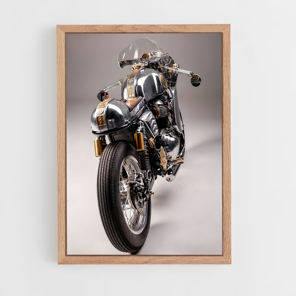 Poster de la GT Continental chic – affiche Royal Enfield (vue 4)